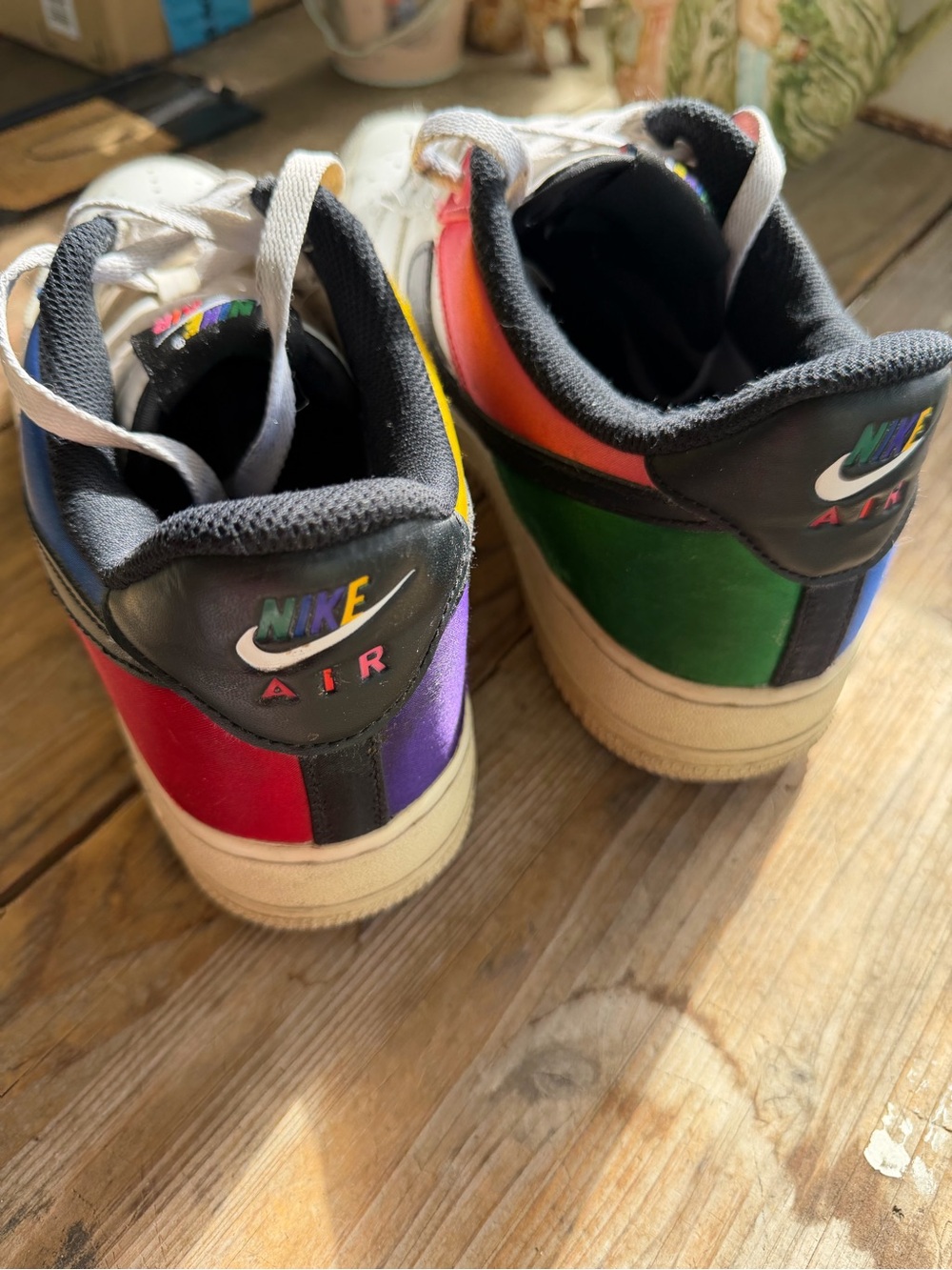 Nike Air force one colorblock mens sz 10